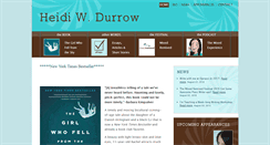Desktop Screenshot of heidiwdurrow.com